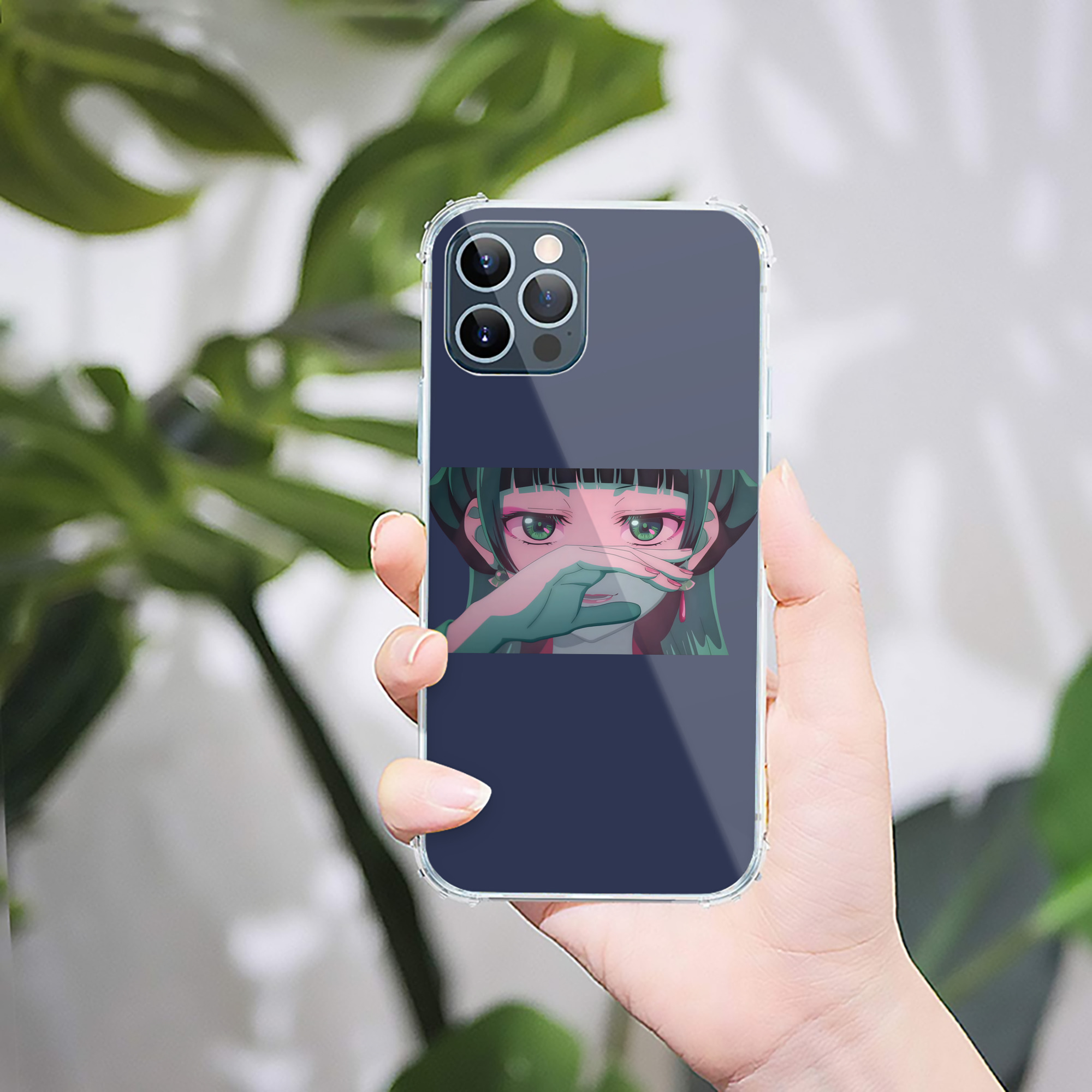 （画像用） 薬屋のひとりごと The Apothecary Diaries 【iPhone 12シリーズ対応】透明スマホケース（クリアソフトケース）